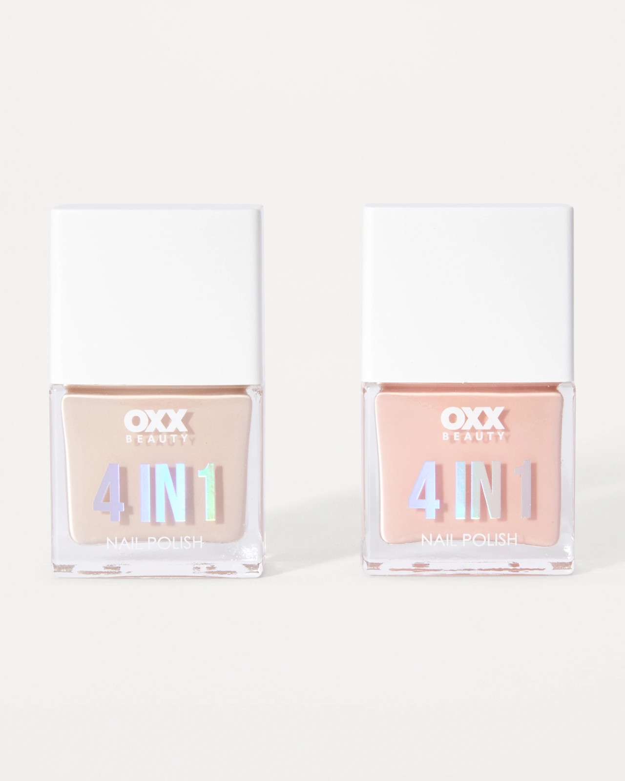 OXX Beauty 4-in-1 Nail Polish Duo - Basic Nudes 2 of 6