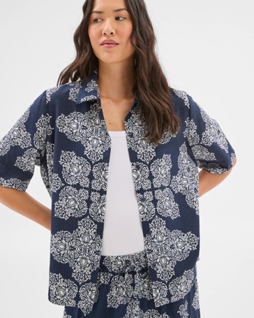 Co-Ordinate Print Shirt