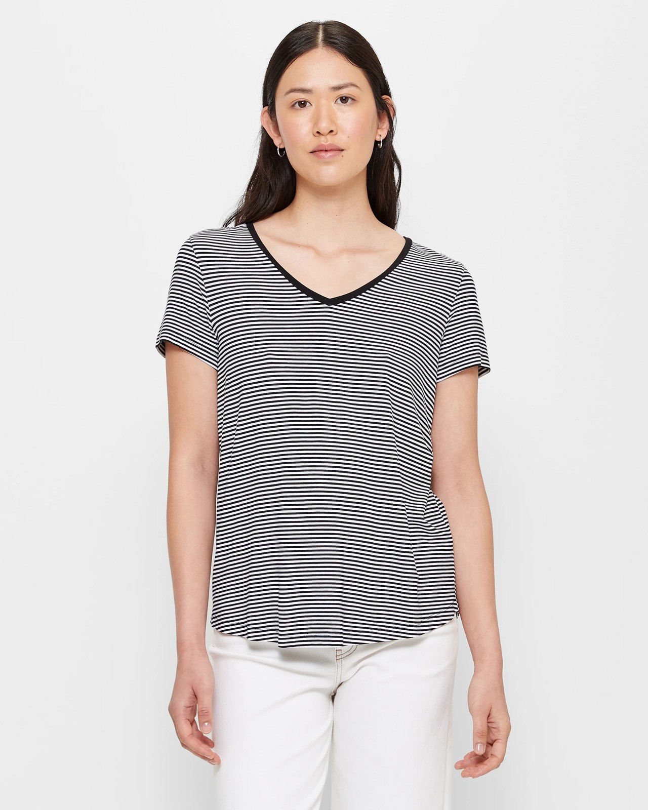 Black White Striped Shirt : Target