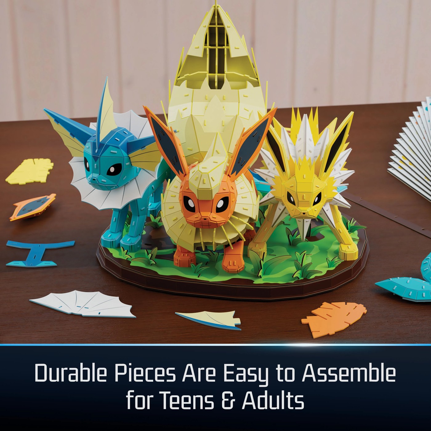 Pokemon Evolution 3D Puzzle Model Kit Puzzle 3 Pack from 4D Build 4 of 5