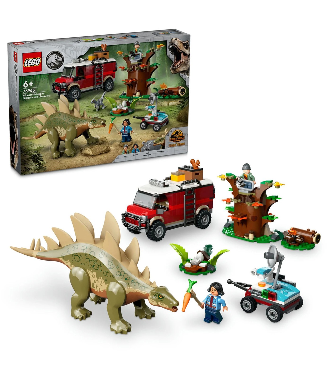 LEGO® Jurassic World Dinosaur Missions: Stegosaurus Discovery 76965 ...