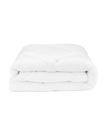Anko Reversible Plush Mattress Topper, Single Bed - White