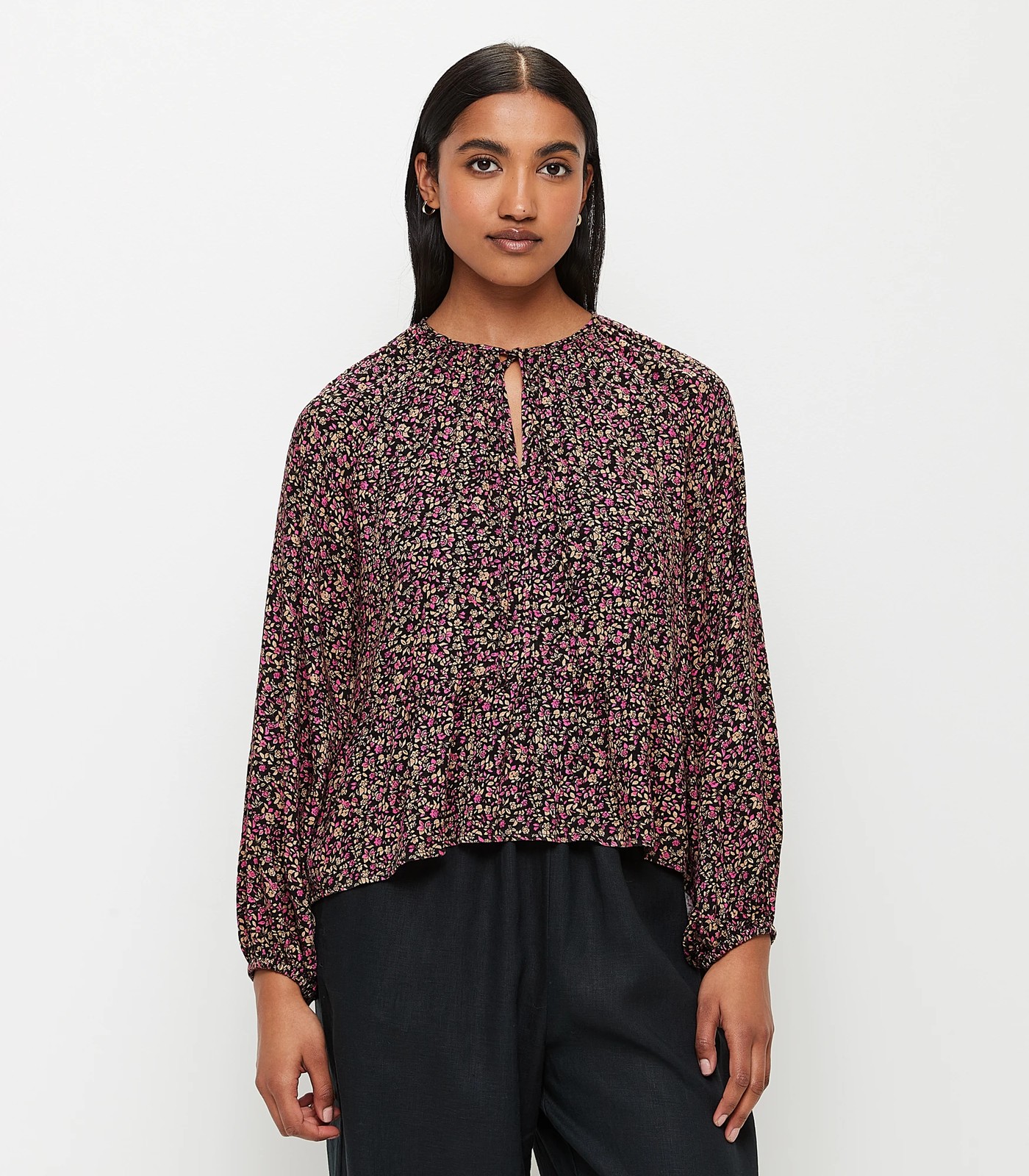 Volume Sleeve Blouse | Target Australia