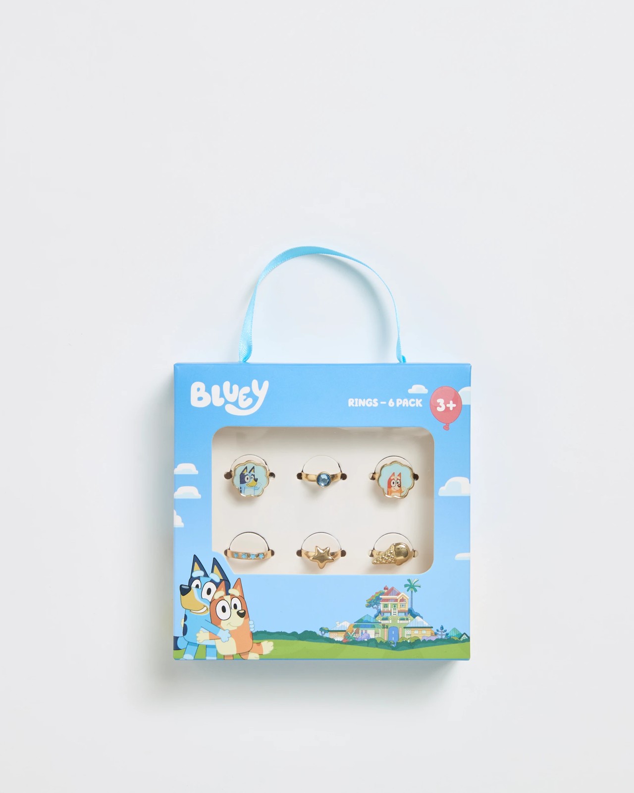 Bluey & Bingo 6 Pack Ring Set 3 of 3