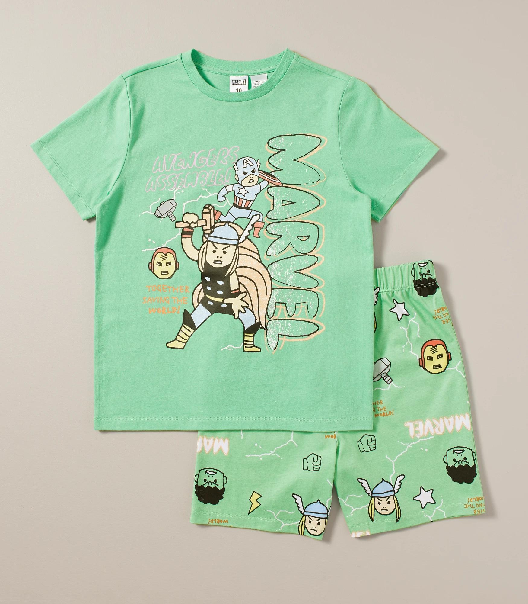 Family Matching Kids Marvel Pyjama Set Target Australia