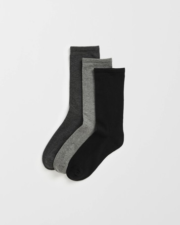Maxx Australian Cotton Blend 3 Pack Comfort Socks