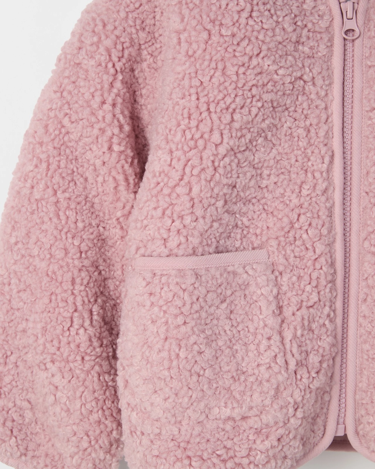 Long Sleeve Teddy Jacket 6 of 6