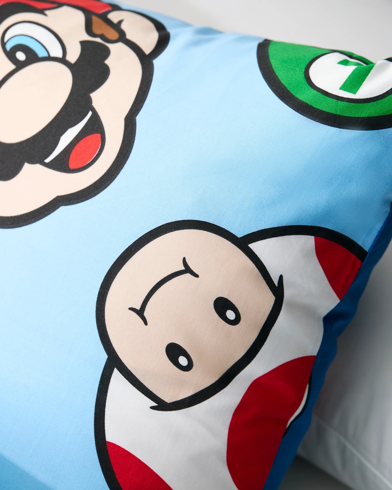 Super Mario Cotton Kids Quilt Cover Set 5 of 5