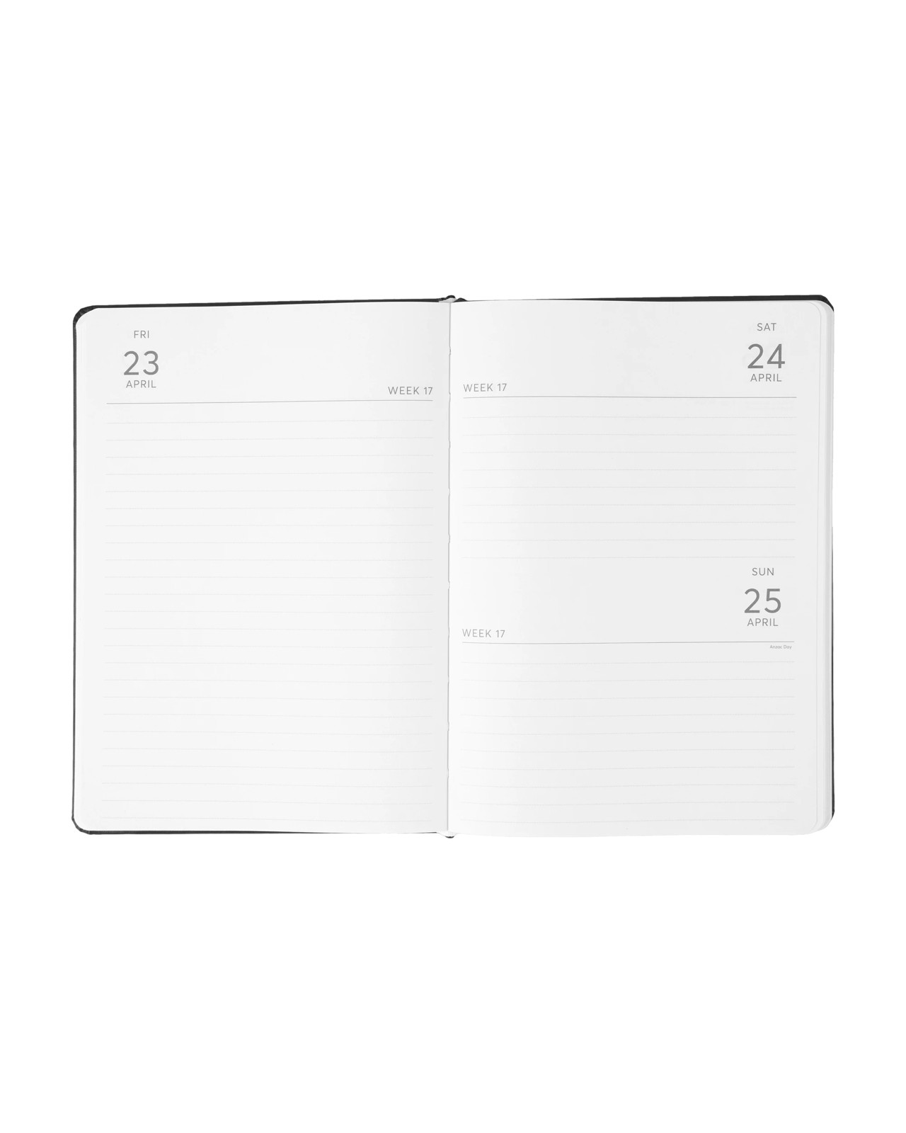 Anko 2027 Daily Diary - Black 2 of 6