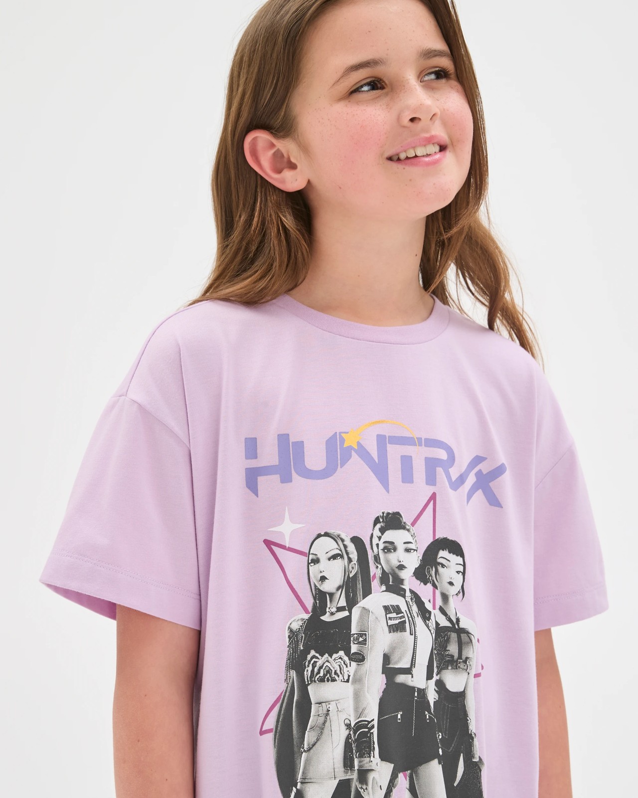 Licensed KPop Demon Hunters Older Girls Short Sleeve Nightie 3 of 5