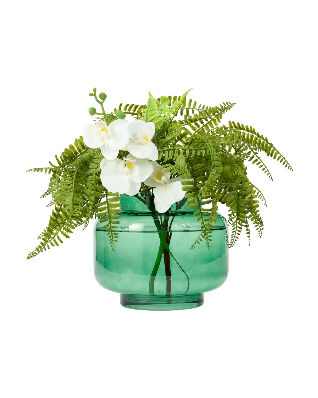 Anko Green Tiered Glass Vase 2 of 5