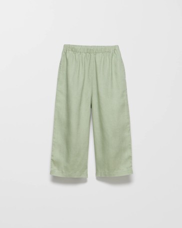 European Linen Fashion Pants