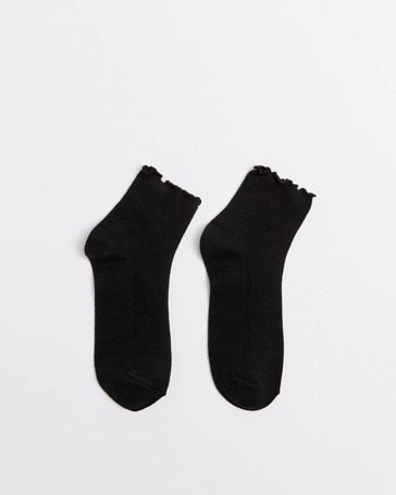 Quarter Crew Frill Socks - AC-Lab