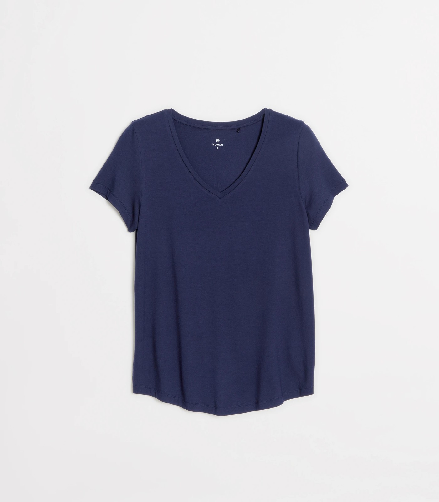 Modal/Elastane V-Neck T-Shirt 5 of 6