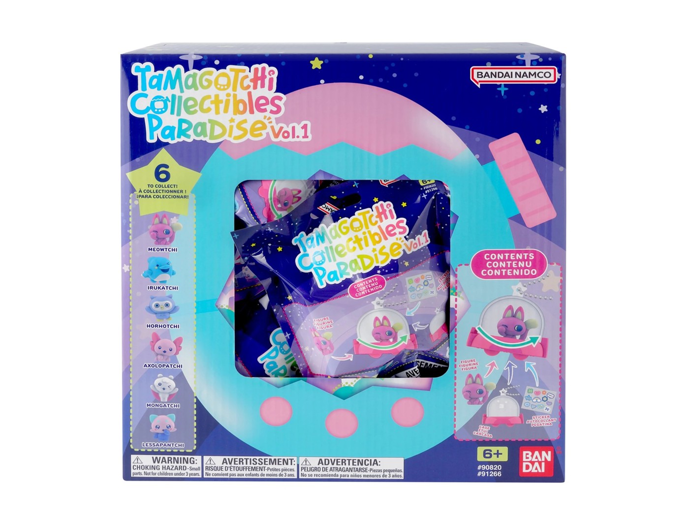 Tamagotchi Collectibles Paradise Series Volume 1 Blind Bag - Assorted 5 of 5