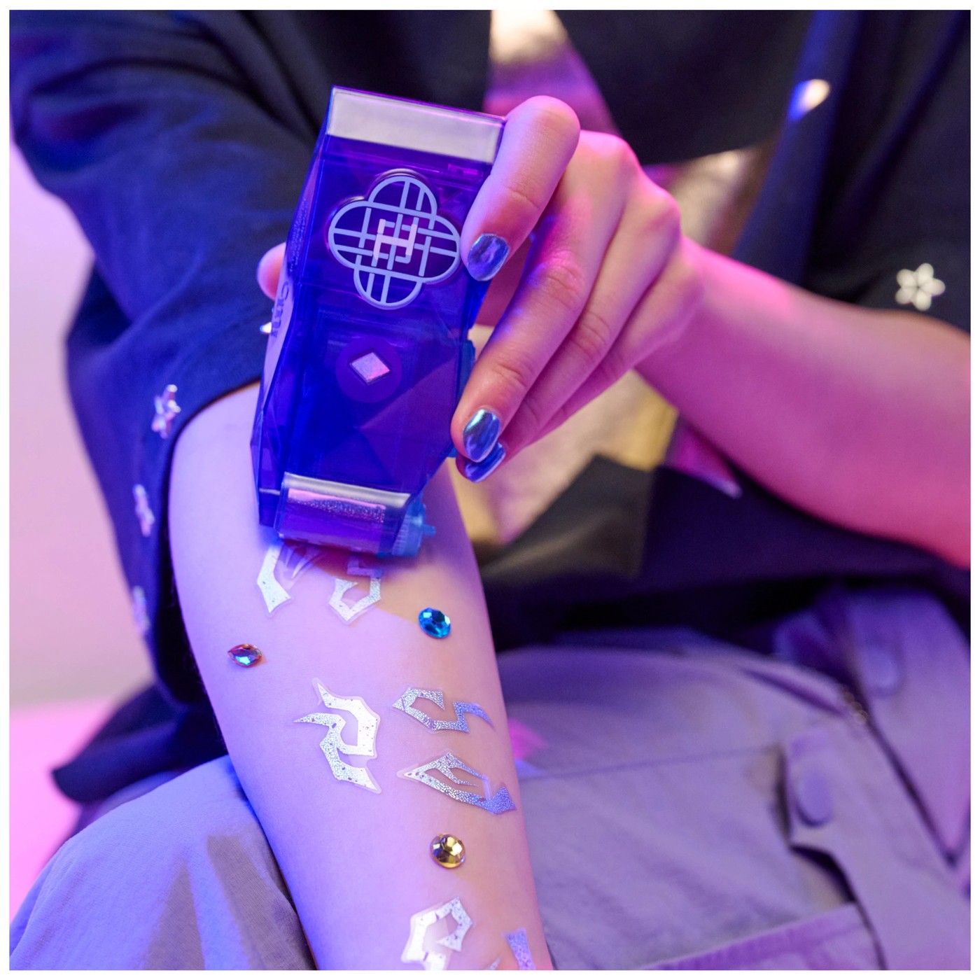 KPop Demon Hunters Cool Maker Body Art - Shimmer Foil Tattoos 2 of 5