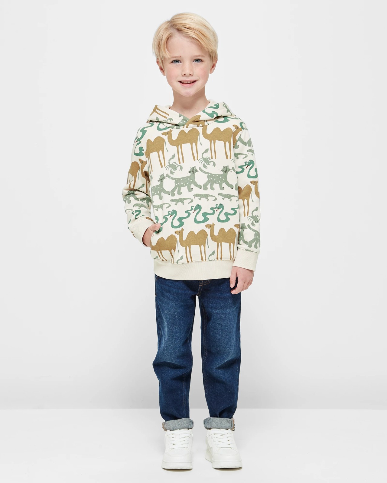 Animal Print Hoodie 2 of 5