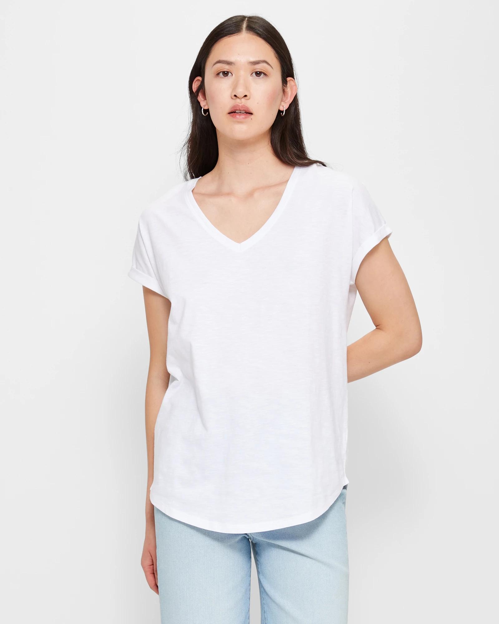 women's v neck t shirts australia