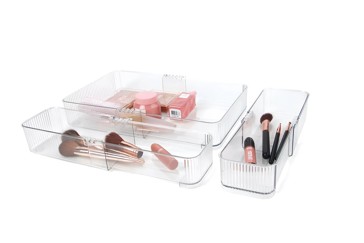 Anko Clear Expandable Drawer Organiser