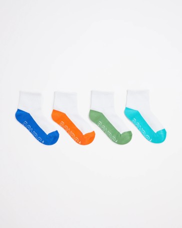 Bonds Qtr Crew 4 Pack Socks