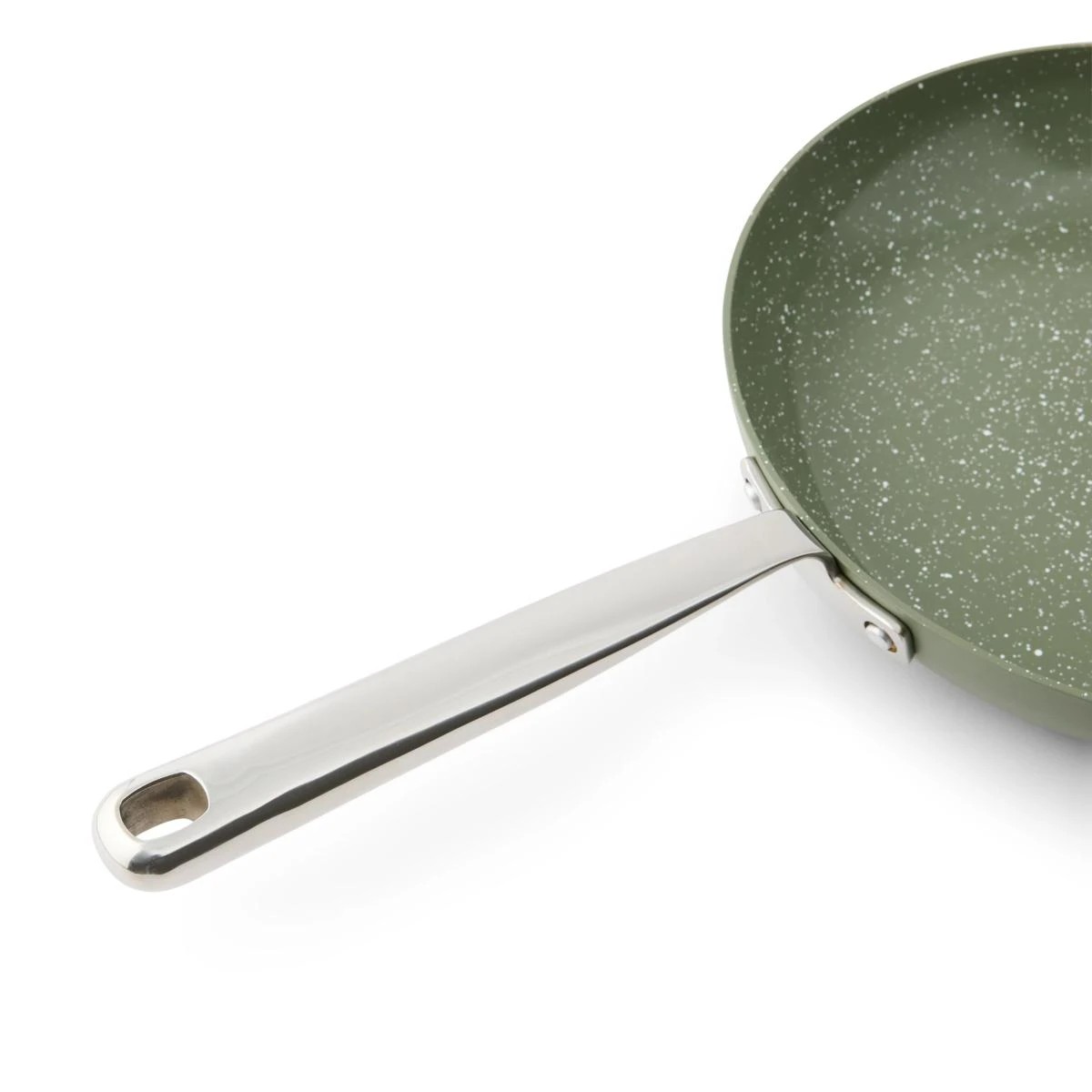 Anko 2 Pack Ceramic Coated Fry Pans - Green 4 of 5