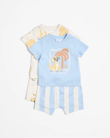 Baby Disney The Lion King Organic Cotton Pyjama Set 2 Pack