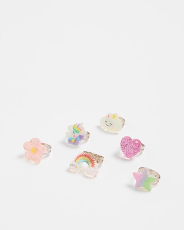Kids Unicorn Ring Set
