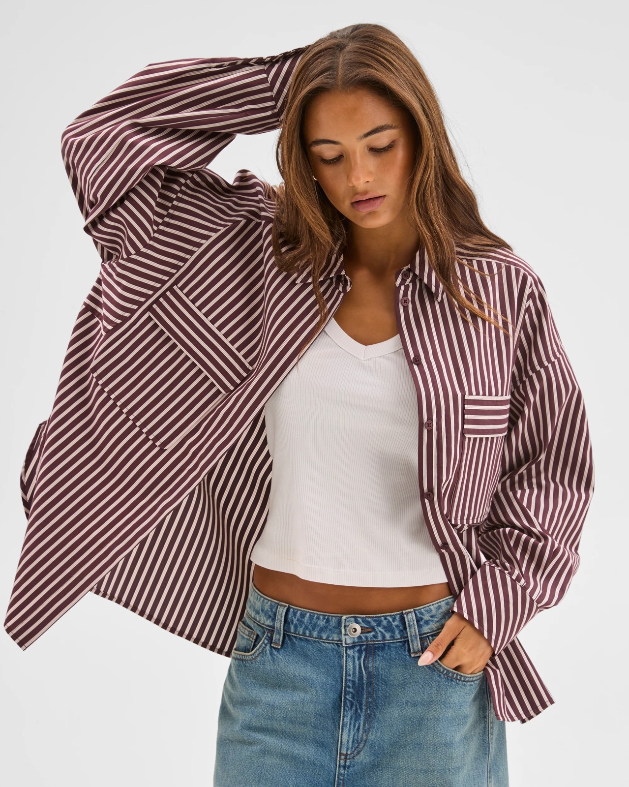 Lily Loves Australian Cotton Blend Oversized Shirt 5 of 5