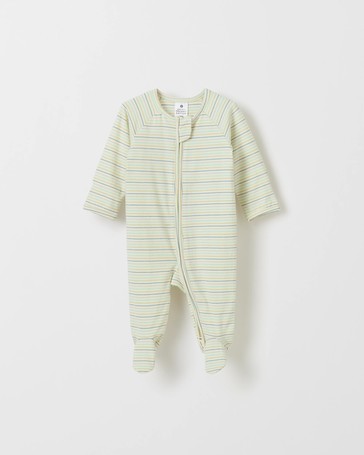 Baby Organic Cotton Zip Coverall