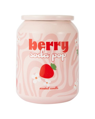 Anko Berry Soda Pop Ceramic Candle