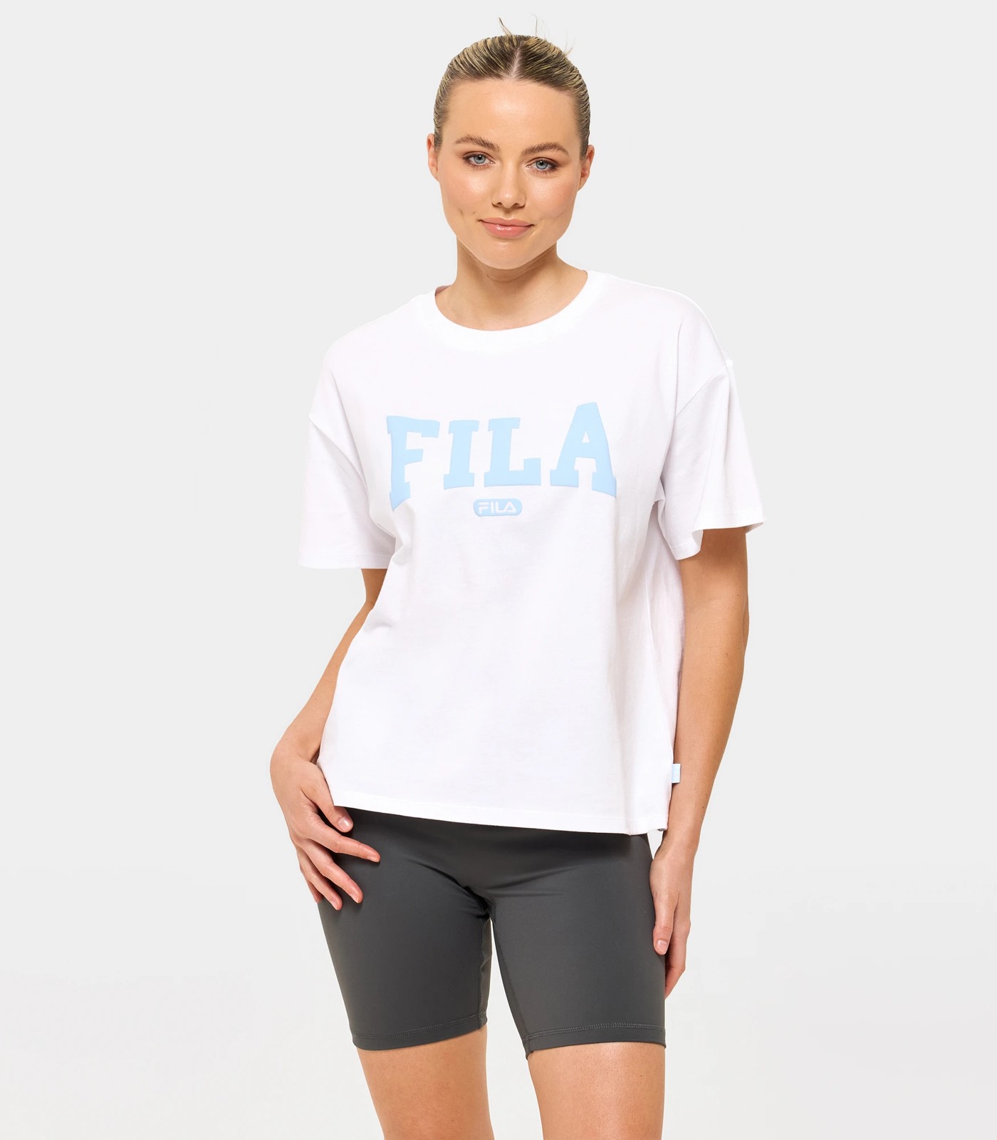 Fila white t shirt on sale