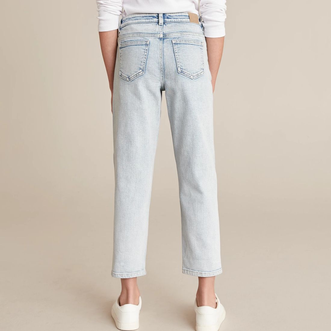 Girls Mom Denim Jeans - Light Wash | Target Australia