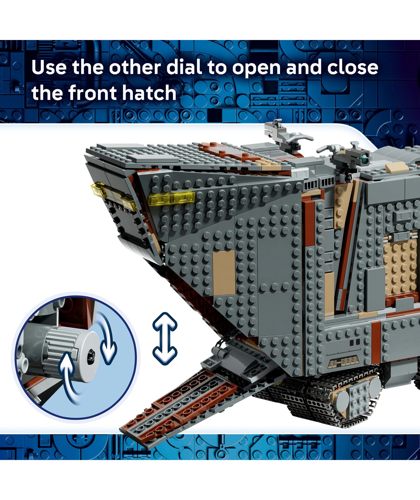 LEGO® Star Wars TM Offworld Sandcrawler™ and Mudhorn 75453 4 of 5