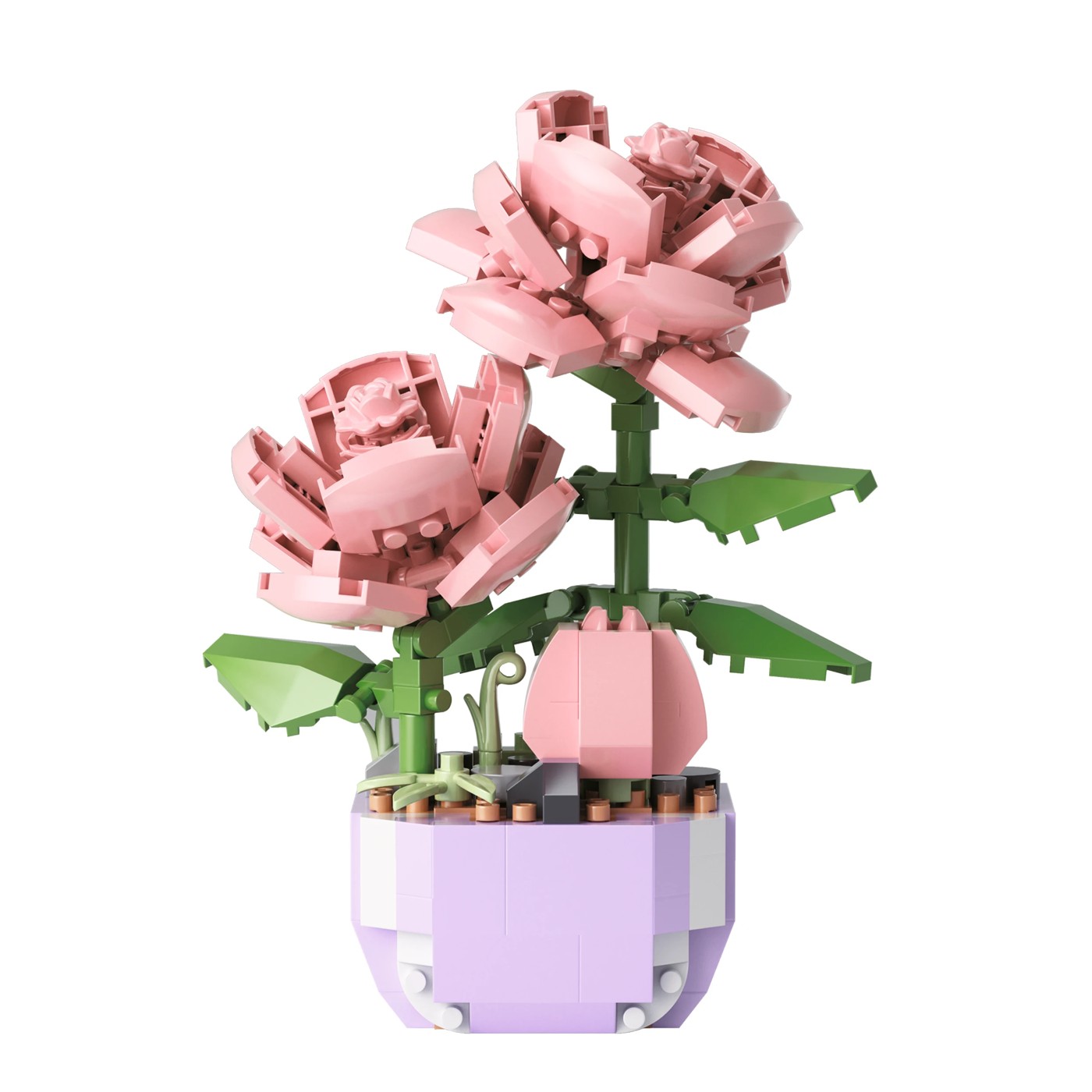 Mini Blocks Flower Series: Mini Flower Pot Playset, Assorted - Anko 4 of 5