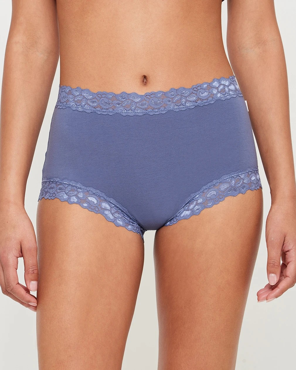 Jockey Woman Skimmies Full Brief, Powell Blue, 8/10-18/20 - Briefs