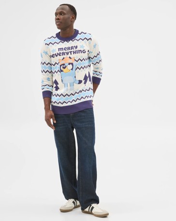 Licensed Christmas Bluey Jumper