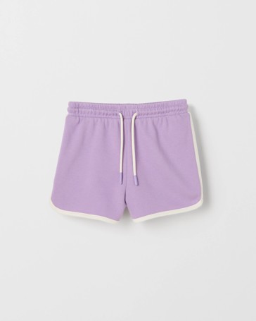 Australian Cotton Blend Fashion Dolphin Hem Knit Shorts