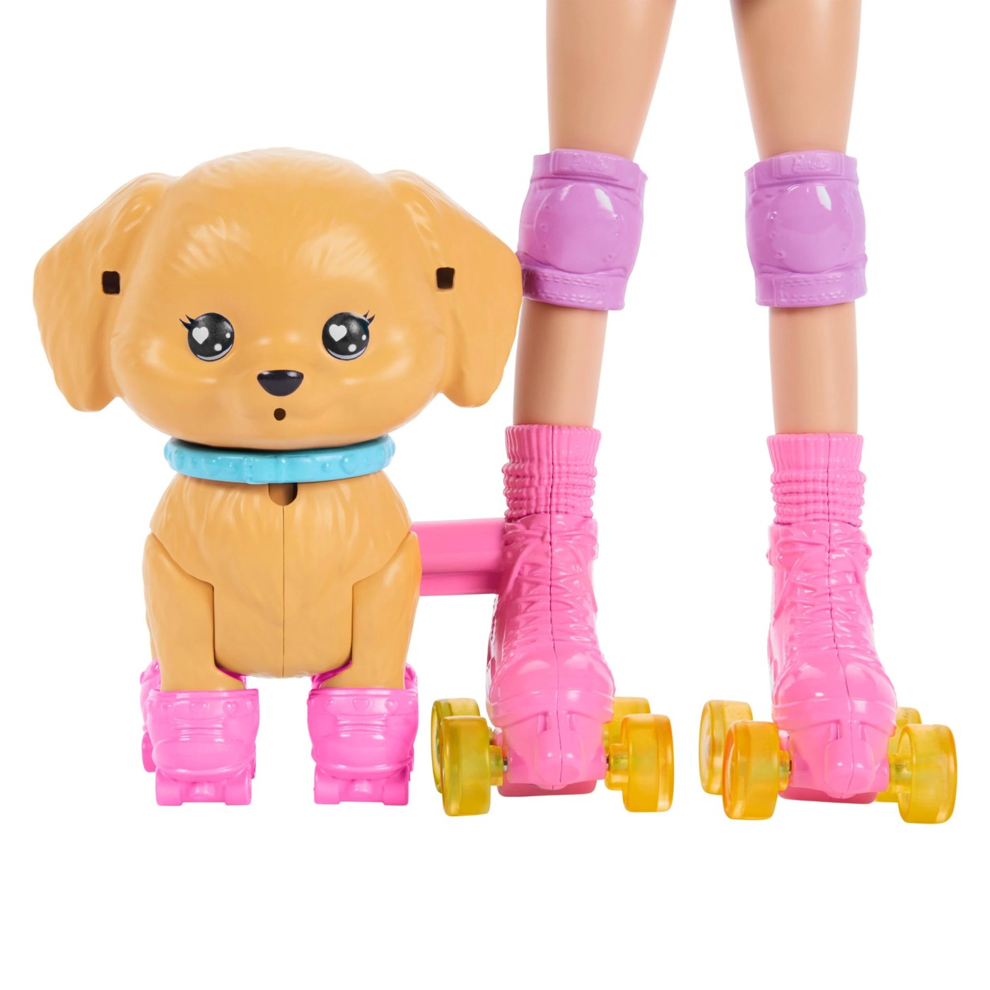 Barbie Pets Skate and Run Pup Blonde Doll with Puppy, Skates, and Accessories 6 of 6