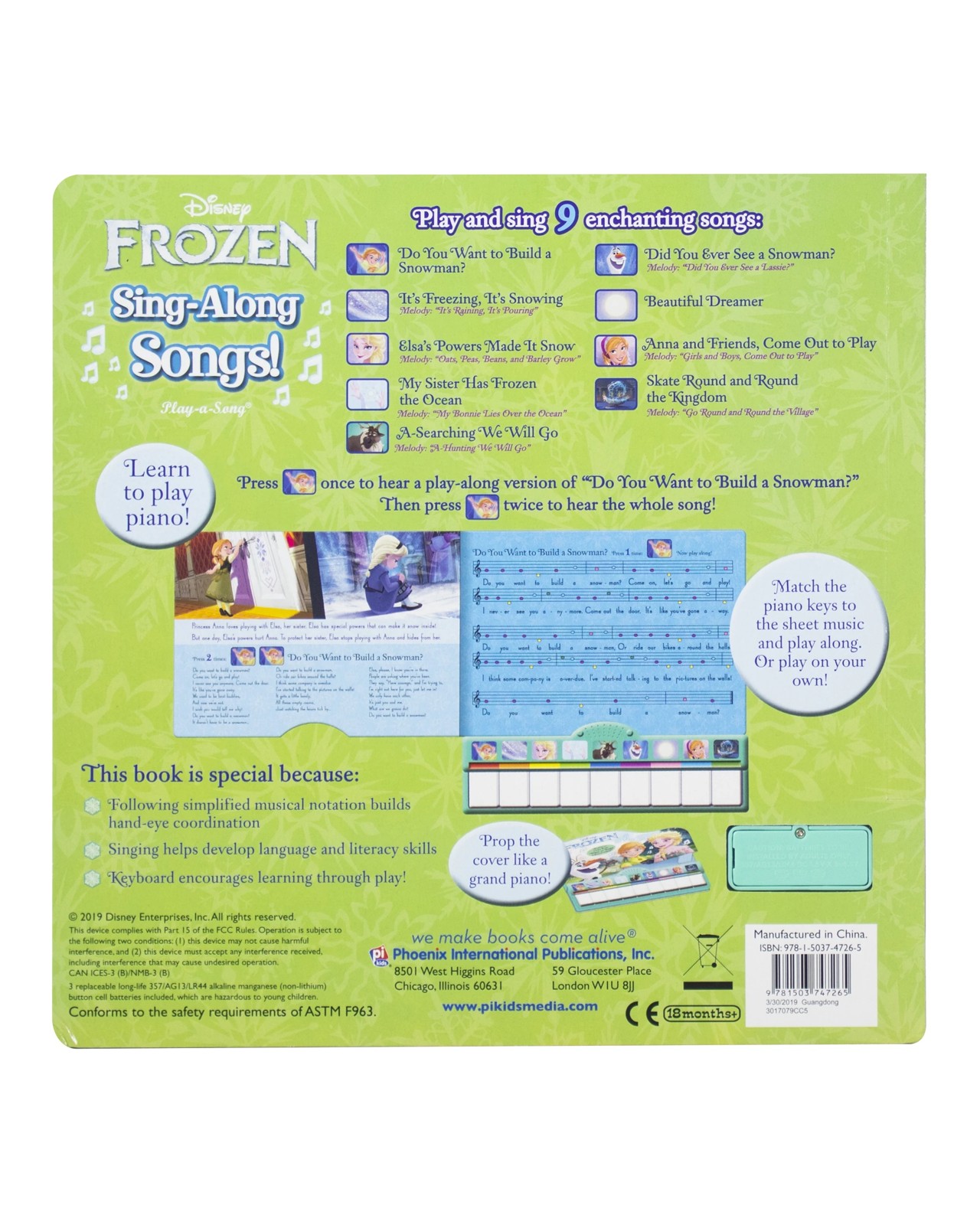 Disney Frozen Sing-Along Songs - Book 2 of 5