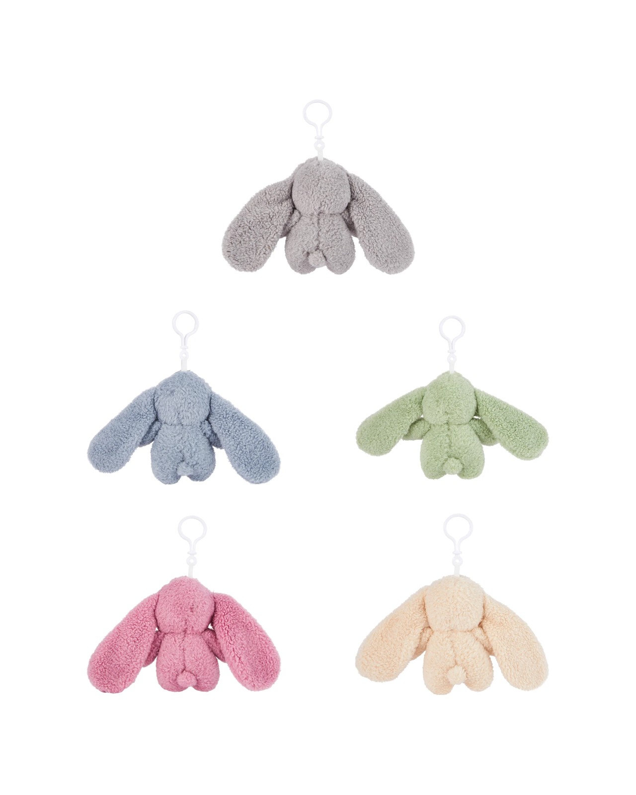Anko Easter Bunny Clip-On Plush - Assorted 2 of 3