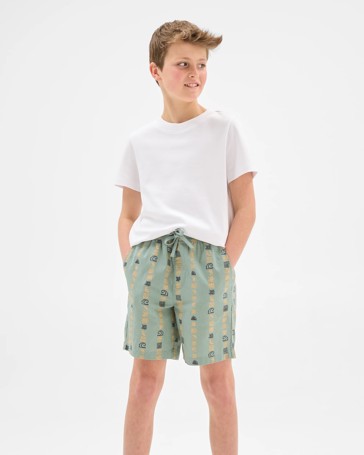 Australian Cotton Printed Shorts