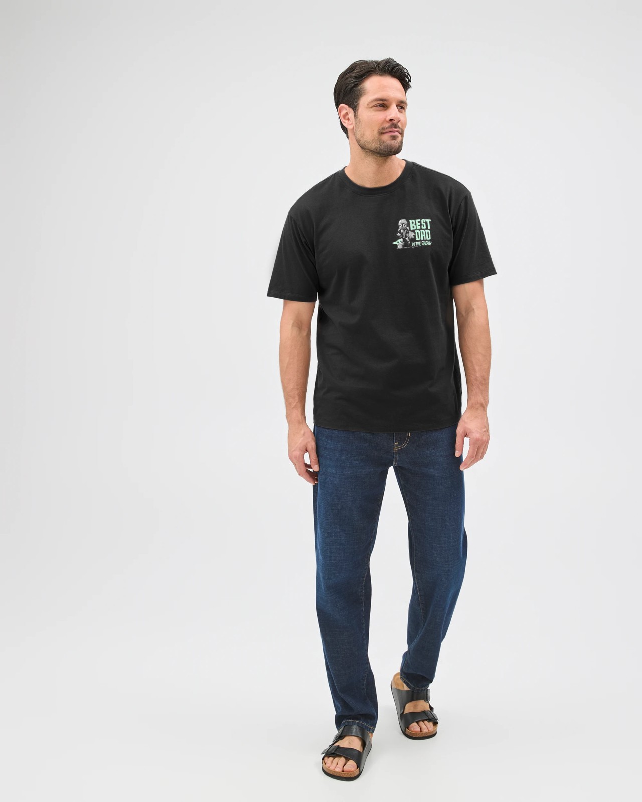 Star Wars Australian Cotton Best Dad In The Galaxy T-Shirt 3 of 5