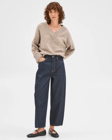Harper Barrel Leg Denim Jeans