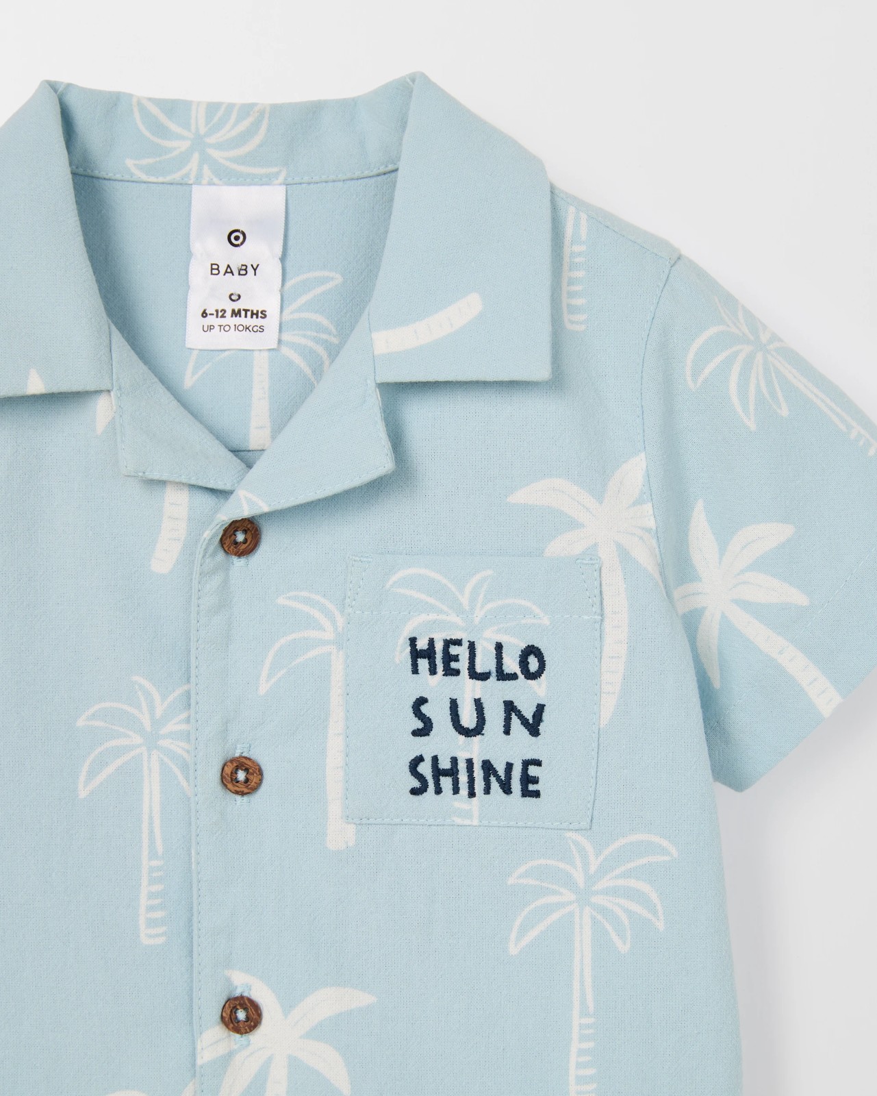 Baby Cotton Short Sleeve Printed Shirt 2 of 2
