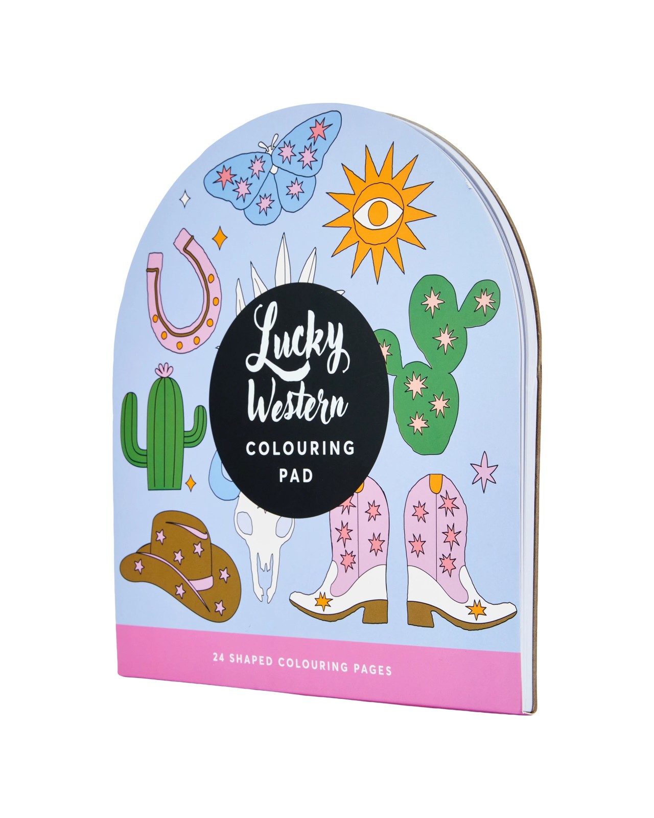 Anko Colouring Pad - Lucky Western 3 of 4