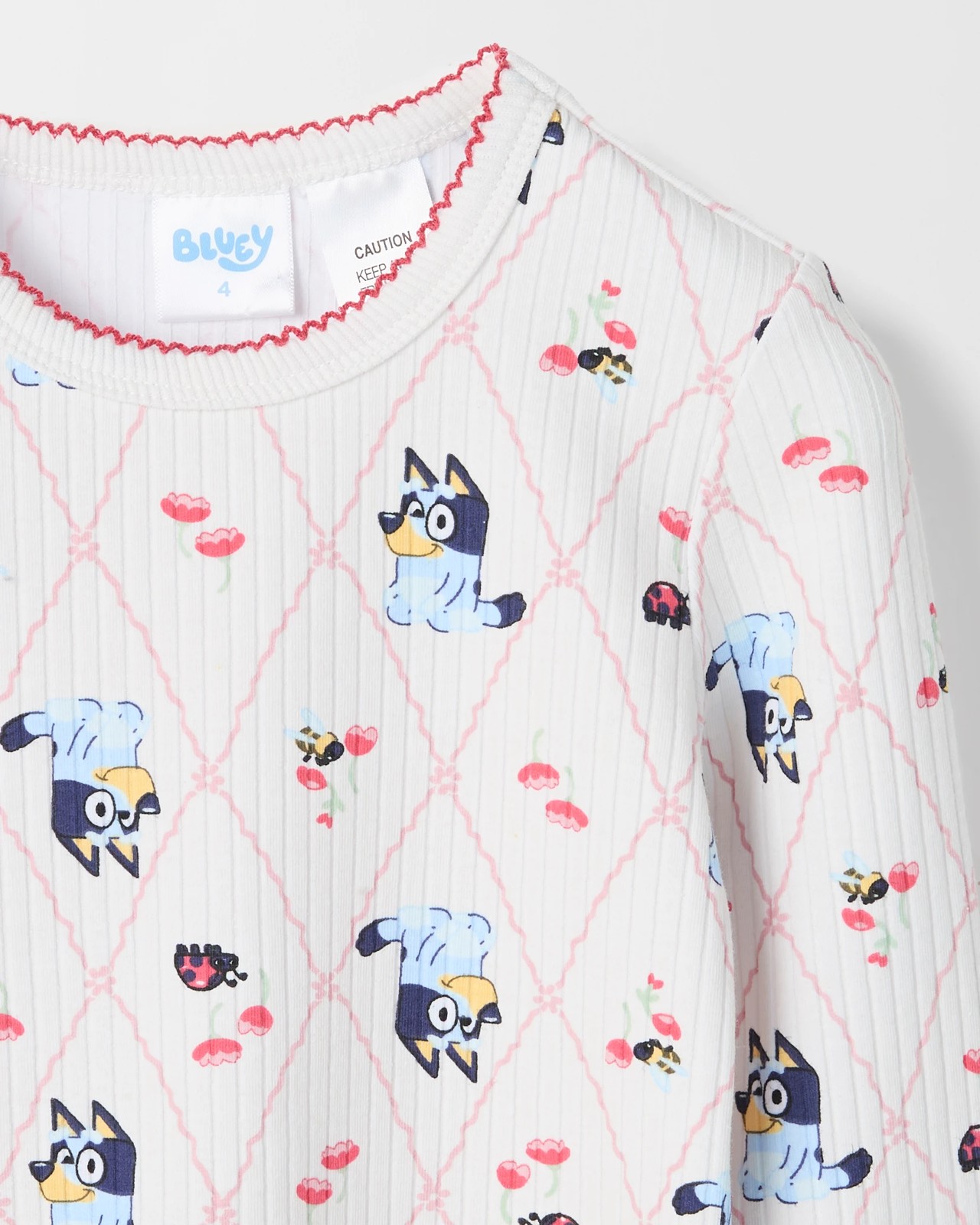 Bluey Younger Girls Elevated Knit Pyjama Set 6 of 6