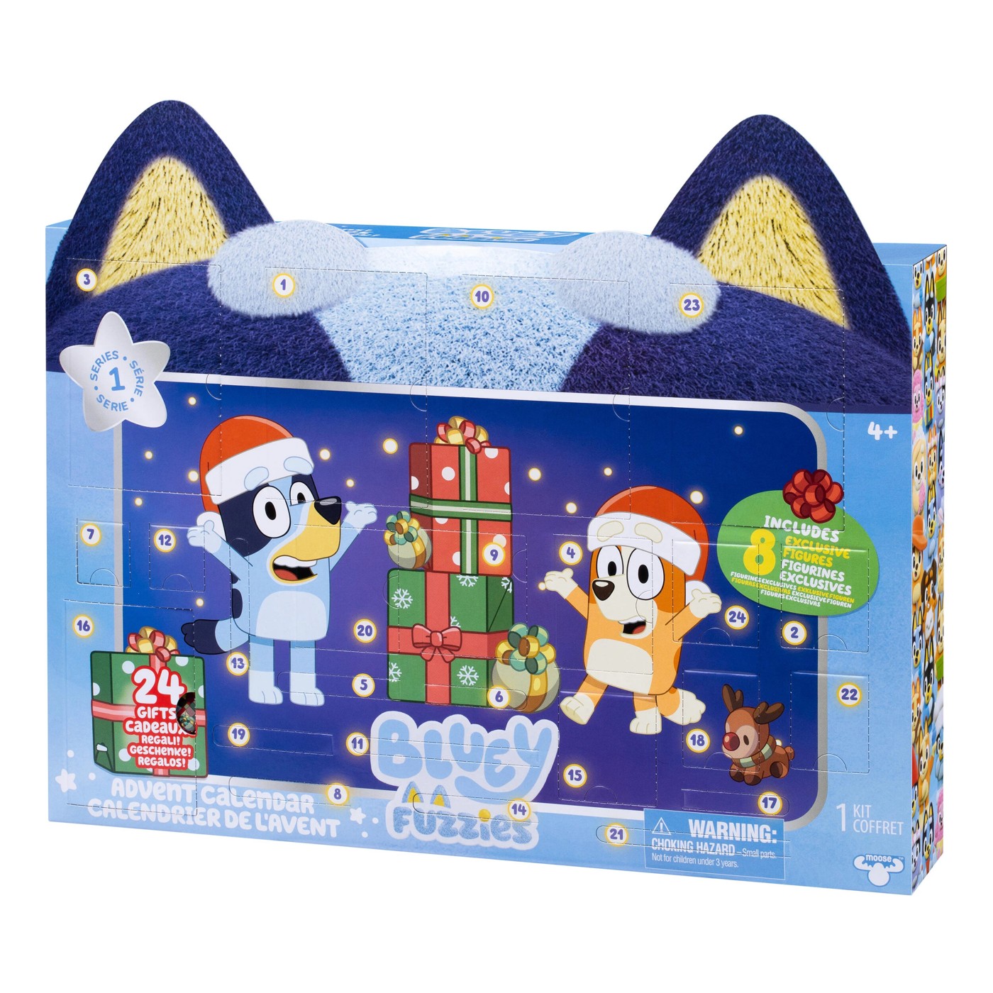 Bluey Fuzzies Advent Calendar 3 of 6