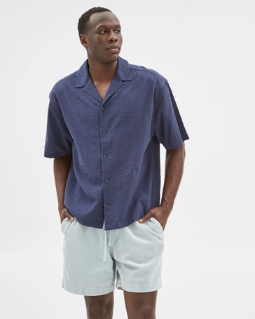 Washed Cord Shorts -  Commons