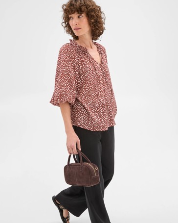 Dallas Easy Tie Blouse
