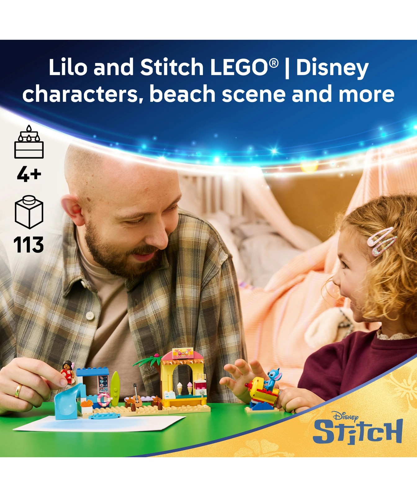 LEGO® Disney Classic Beach Fun with Lilo & Stitch 43280 2 of 5
